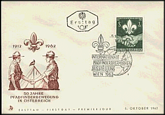Austria 1962 FDC