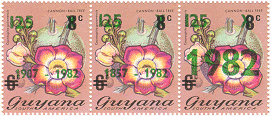 Guyana 1982 #466c-e