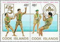 Cook Islands 1983 #702a&b