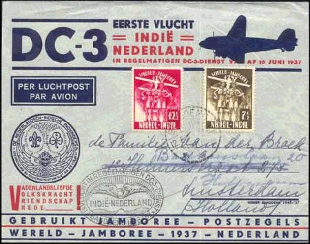 To Amsterdam (KLM), 1937