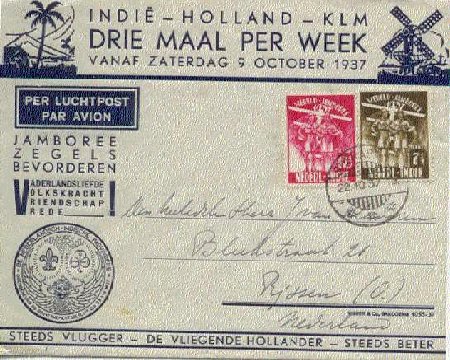 To Amsterdam  (KLM), 1937