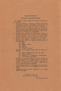 1931 Requirements Page