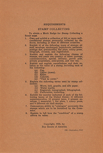 1933 Requirements Page