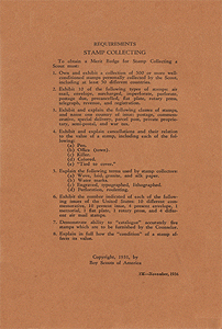 1936 Requirements Page