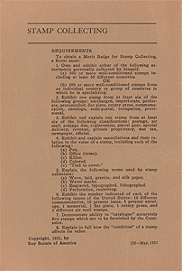 1938 Requirements Page