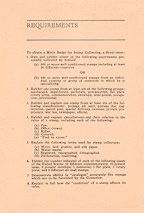 1948 Requirements Page