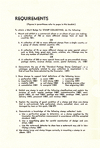 1955 Requirements Page