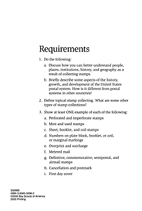 2005 Requirements Page 1
