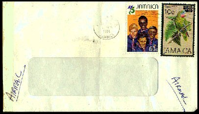 Jamaica Commercial Air Mail Cover