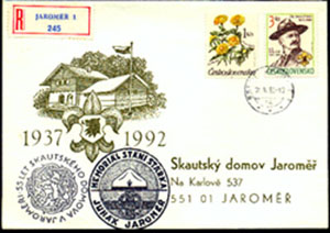 Czechoslovakia Registered First Day Cover 1992