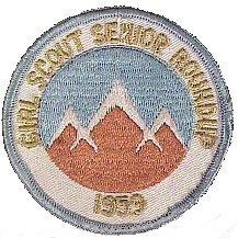 Girl Scout Roundup Patch