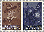 Liechtenstein 1957 #315 & #316