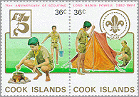 Cook Islands 1983 #701a&b