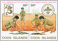 Cook Islands 1983 #703a&b