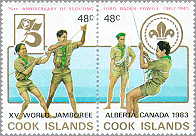 Cook Islands 1983 #707a&b