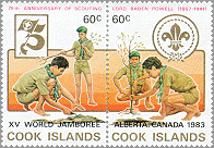 Cook Islands 1983 #708a&b
