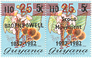 Guyana 1985 #1347a&b