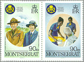 Montserrat 1986 #596 & 597