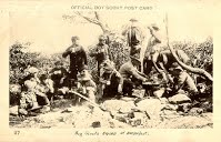 Boy Scouts Squad at Breakfast