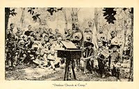 Outdoor Church at Camp