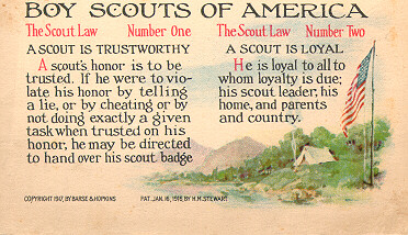 A Scout is Trustworthy and Loyal