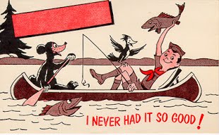 Generic Camp Postcards of 1958