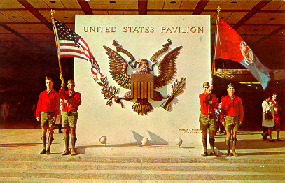 Service Corps At the U.S. Pavilion