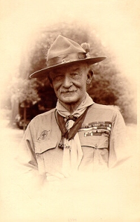 BP with Neckerchief - sepia