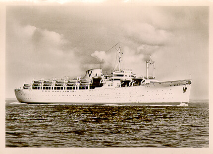 'M.V. Fairsea' Transported the U.S. Contingent