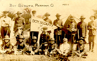 Boy Scouts Pierpont, Ohio