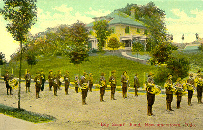 Boy Scout Band, Newcomerstown, Ohio