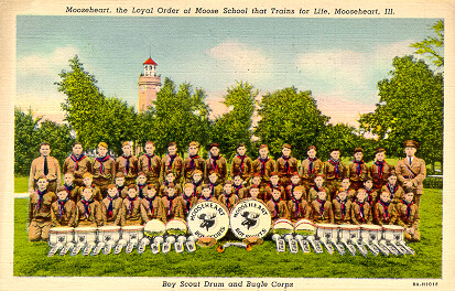Boy Scout Drum and Bugle Corps, Mooseheart, Illinois