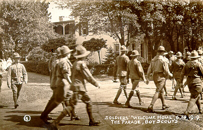Kutztown, Pa. (1919) - Welcome Home parade