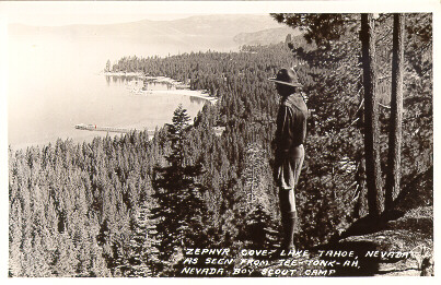 Lake Tahoe from Tee-Tonk-Ah Boy Scout Camp