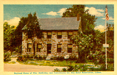 Boyhood Home of President William McKinley, Lisbon, Ohio