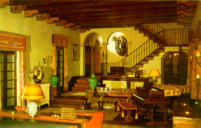 Interior of Villa Philmonte