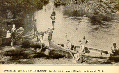 Swimming Hole, Boy Scout Camp, Spotswood, NJ