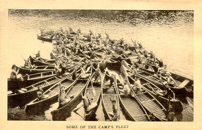 Some of Camp Treasure Island's Fleet