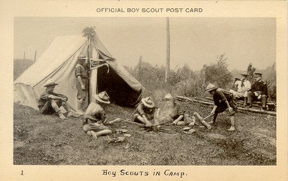 #1 - Boy Scouts in Camp