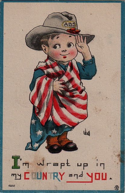 A.B.S. on the front of the Boy's hat