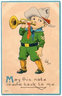 May this note re-echo back to me