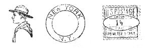 Rockwell Head Meter Stamp, BSA