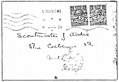 Baden-Powell written Postcard