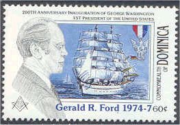 Ford Dominica Stamp