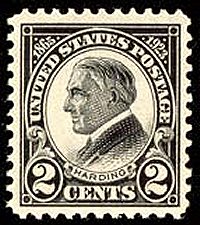 Warren G. Harding Stamp