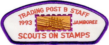Trading Post B Council Shoulder Patch