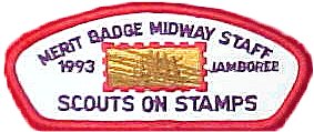 SOSSI Merit Badge Midway Staff Council Shoulder Patch